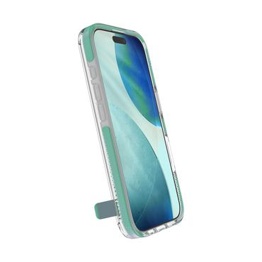 ZAGG Santa Cruz Snap Kickstand mobiltelefon etui 16 cm (6.3") Cover Gr&oslash;n, Transparent