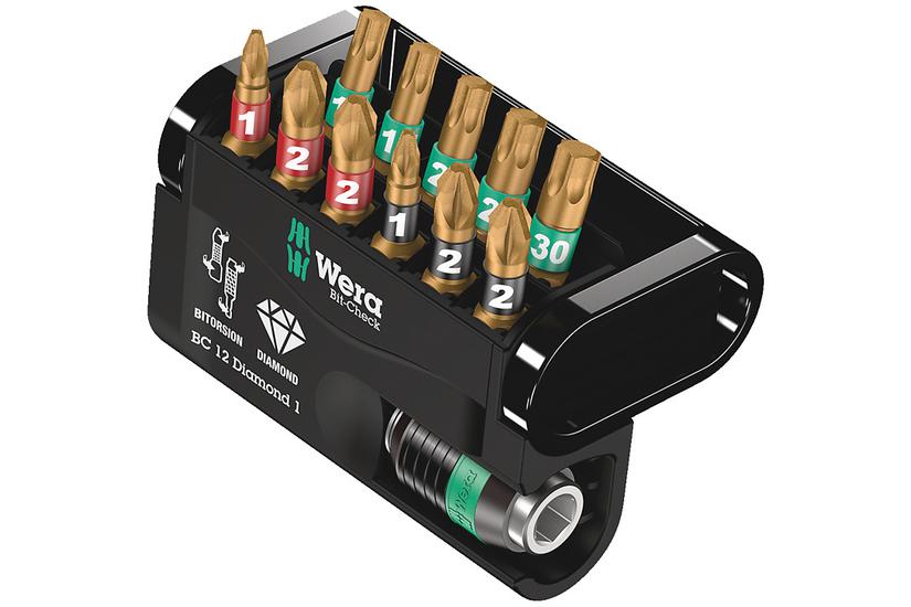Wera Bit-Check 12 skruetr&aelig;kker bit 12 stk