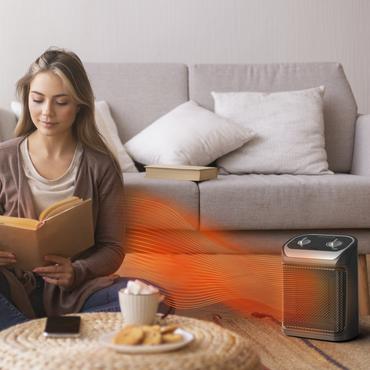 Rowenta Mini Excel SO9261 Indendørs Sort 1800 W Blæser med elektrisk områdevarmer