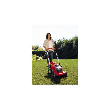 Einhell RASARRO Skubbe plæneklipper Batteri Sort, Rød