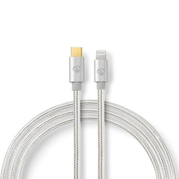 Nedis Lightning-kabel - Lightning / USB - 1 m