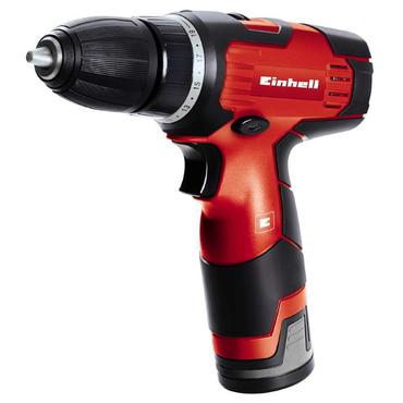 Einhell TH-CD 12-2 Li N&oslash;glefri 1 kg Sort, R&oslash;d