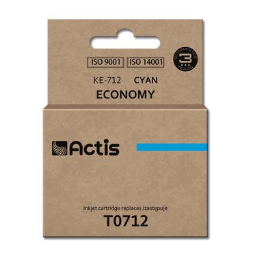 Actis KE-712 bl&aelig;k (erstatning Epson T0712, T0892, T1002; Standard; 13,5 ml; bl&aring;)