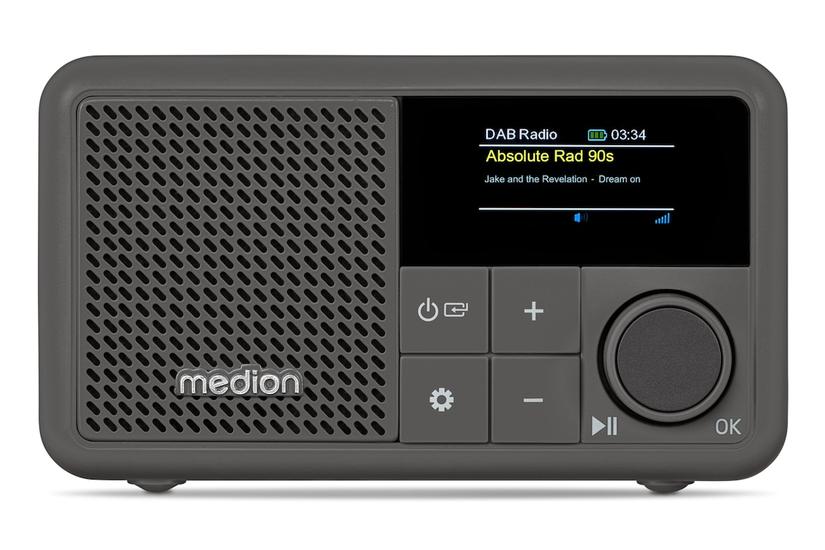 MEDION LIFE S66822 Tragbares Bærbar Digital Grå