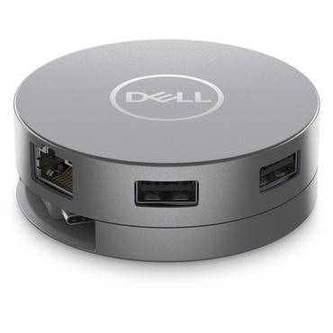 DELL DA305 Ledningsført USB 3.2 Gen 2 (3.1 Gen 2) Type-C Sølv