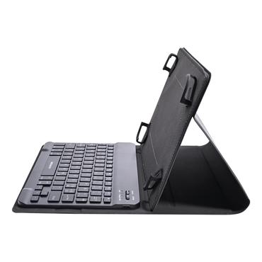 DELTACO TB-138 - tangentbord och foliefodral - Nordisk - svart