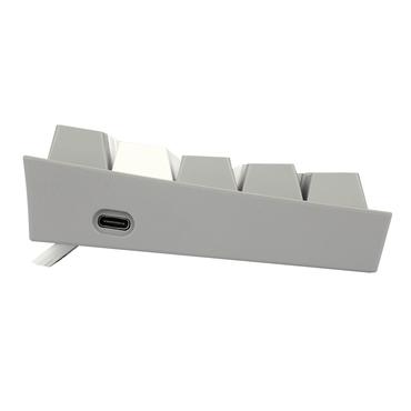 REDRAGON K617-RGB Fizz RGB White/Grey tastatur USB Grå, Hvid
