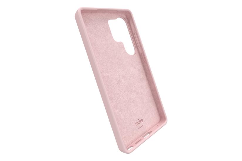 Samsung Galaxy S25 Ultra silicone cover ICON, pink