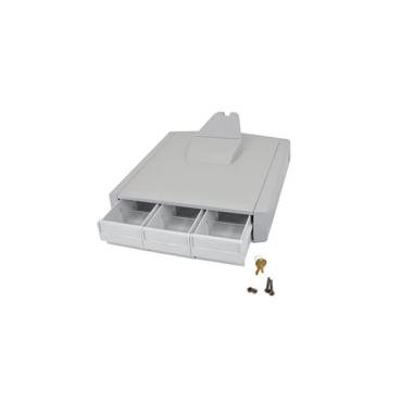 Ergotron StyleView Primary Storage Drawer, Triple monteringskomponent - gr&aring;, vit