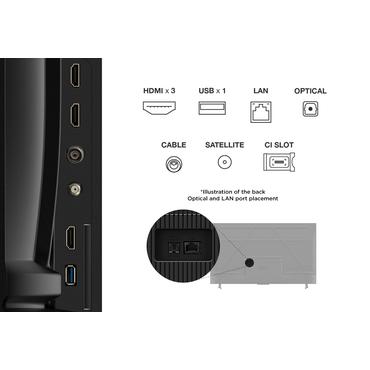 TCL V6C 55V6C TV 139,7 cm (55") 4K Ultra HD Smart TV Wi-Fi Metallic 270 cd/m²