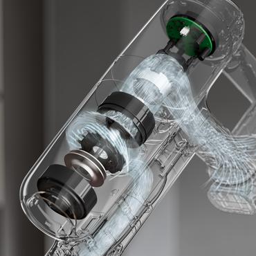 AEG AP71A142XN Batteri Dry Hygiejnefilter Poseløs Blå 4 At