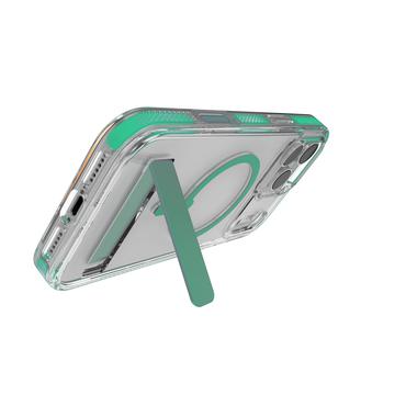 ZAGG Santa Cruz Snap Kickstand mobiltelefon etui 17,5 cm (6.9") Cover Gr&oslash;n, Transparent