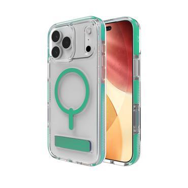 ZAGG Santa Cruz Snap Kickstand mobiltelefon etui 17,5 cm (6.9") Cover Gr&oslash;n, Transparent