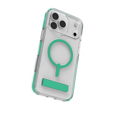 ZAGG Santa Cruz Snap Kickstand mobiltelefon etui 17,5 cm (6.9") Cover Gr&oslash;n, Transparent