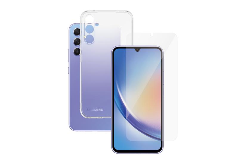 TPU CASE+TEMPERED GLASS GALAXY