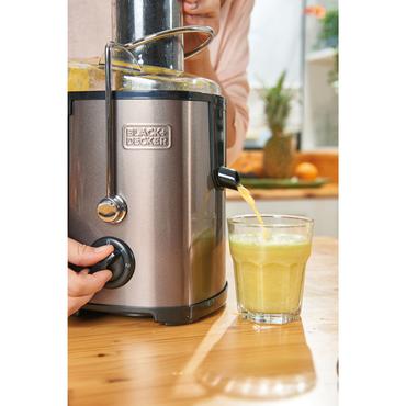 Black & Decker BXJE600E citruspresser og juicemaskine 600 W Rustfrit stål