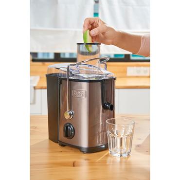 Black & Decker BXJE600E citruspresser og juicemaskine 600 W Rustfrit stål