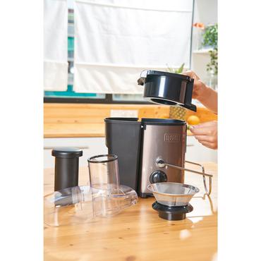 Black & Decker BXJE600E citruspresser og juicemaskine 600 W Rustfrit stål