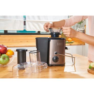Black & Decker BXJE600E citruspresser og juicemaskine 600 W Rustfrit stål