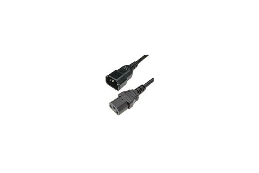 HPE Jumper Cord - str&ouml;mkabel - power IEC 60320 C13 till IEC 60320 C14 - 2 m