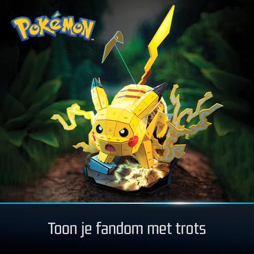 4D Build FDP FAP Pokemon Pikachu GML 3D puslespil 201 stk Tegnefilm