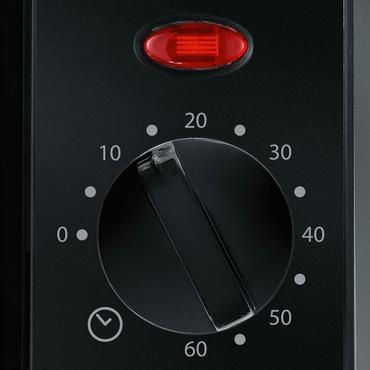 Severin TO 2056 toaster ovn 30 L Sort, Rustfrit st&aring;l Grill