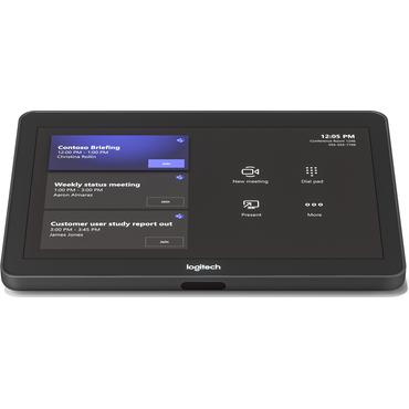 Logitech Small Room with Tap + MeetUp + Intel NUC for Microsoft Teams Rooms