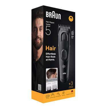 Braun HC5530 hair trimmers/clipper Black 17 Nickel-Metal Hydride (NiMH)