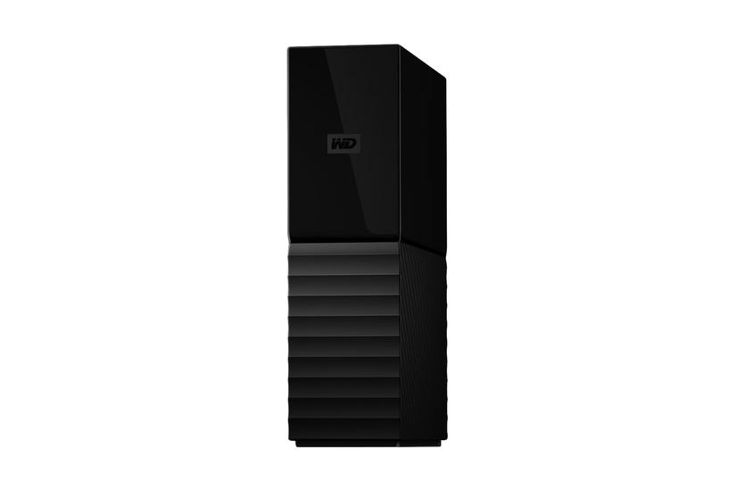 WD My Book WDBBGB0060HBK - Harddisk - krypteret - 6 TB - ekstern (stationær) - USB 3.0 - 256-bit AES - sort