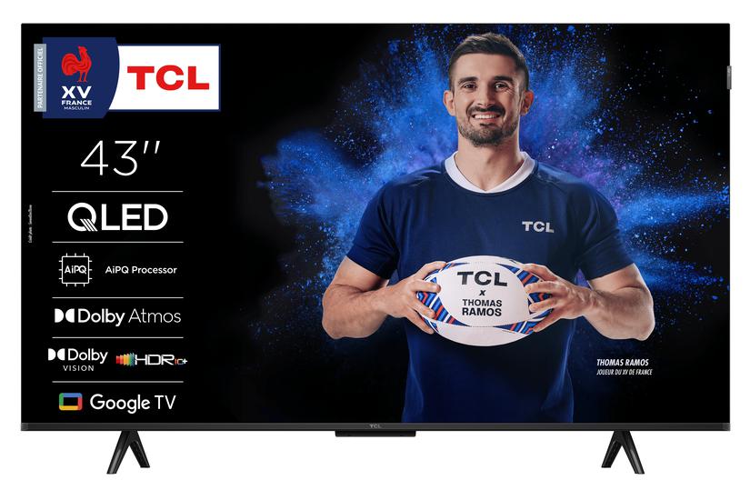 TCL 43P7K 43" | Ultra HD 4K QLED Smart TV (2025) | Google TV + Wifi | Dolby Vision & HDR10 | Quantum Dot Technologie | 60Hz