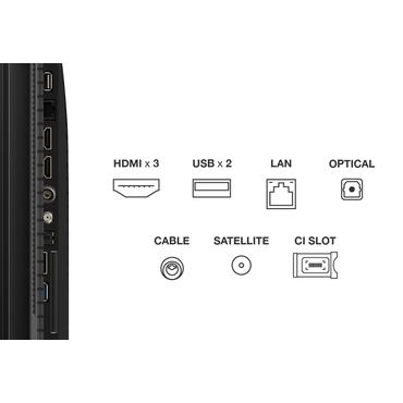 TCL 43P7K 43" | Ultra HD 4K QLED Smart TV (2025) | Google TV + Wifi | Dolby Vision & HDR10 | Quantum Dot Technologie | 60Hz