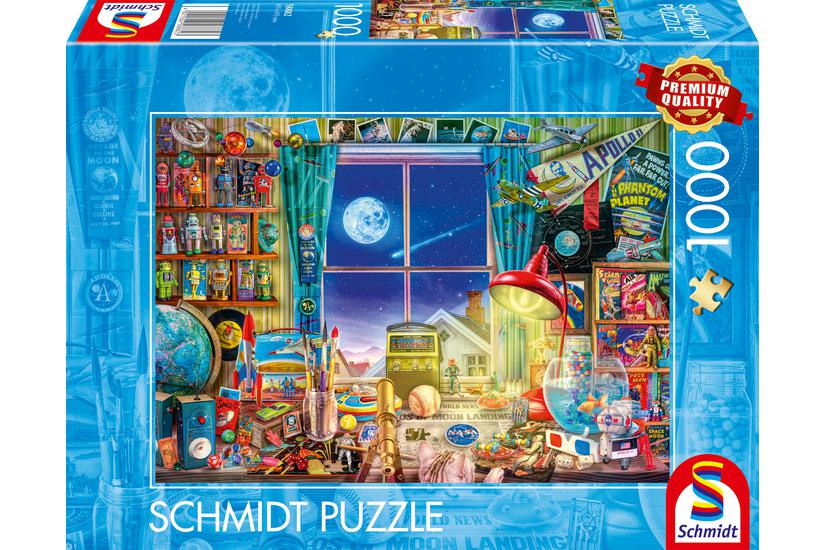 Schmidt Spiele 58882 puslespil 1000 stk Landskab