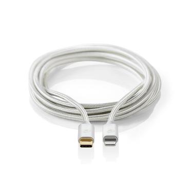 Nedis Lightning-kabel - Lightning / USB - 2 m