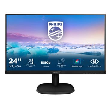 Philips V-line 243V7QDAB skärm - WLED - 24" - IPS - 4ms