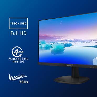 Philips V-line 243V7QDAB skärm - WLED - 24" - IPS - 4ms