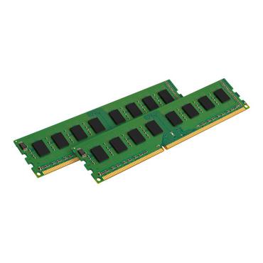 Kingston ValueRAM - 8 GB: 2x4GB - DDR3 - 1600MHz - DIMM 240-pin