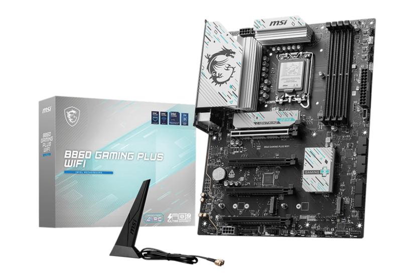MSI B860 GAMING PLUS WIFI - moderkort - ATX - LGA1851-uttag - B860