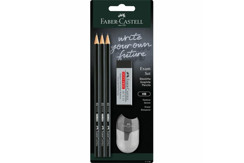 Faber Castell Bleistift 1111 Exam Set BK