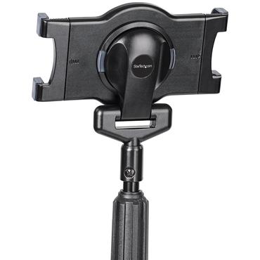 StarTech.com Mobile Tablet Stand w/ Lockable Wheels, Height Adjustable Cart, Universal Rolling Floor Stand for Tablets from 7-11in, Portable Tablet Stand w/ Detachable Tablet Holder, TAA - Ergonomic Tablet Stand vagn - f&ouml;r surfplatta