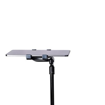 StarTech.com Mobile Tablet Stand w/ Lockable Wheels, Height Adjustable Cart, Universal Rolling Floor Stand for Tablets from 7-11in, Portable Tablet Stand w/ Detachable Tablet Holder, TAA - Ergonomic Tablet Stand vagn - f&ouml;r surfplatta