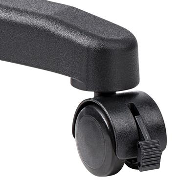 StarTech.com Mobile Tablet Stand w/ Lockable Wheels, Height Adjustable Cart, Universal Rolling Floor Stand for Tablets from 7-11in, Portable Tablet Stand w/ Detachable Tablet Holder, TAA - Ergonomic Tablet Stand vagn - f&ouml;r surfplatta