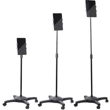 StarTech.com Mobile Tablet Stand w/ Lockable Wheels, Height Adjustable Cart, Universal Rolling Floor Stand for Tablets from 7-11in, Portable Tablet Stand w/ Detachable Tablet Holder, TAA - Ergonomic Tablet Stand vagn - f&ouml;r surfplatta