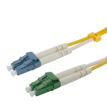 Deltaco OS2 Fiber cable, LC - LC, duplex, UPC/APC, 4,0m