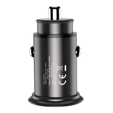 Techly Autoladeger&Atilde;&curren;t 5V 2p USB A USBC 38W