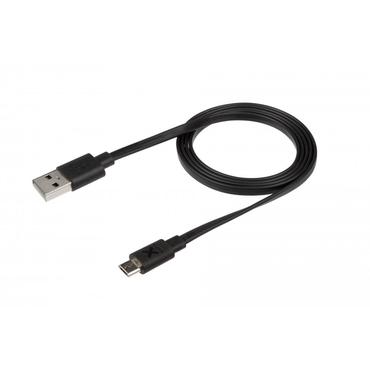 fladt USB kabel, USB-A: Han -