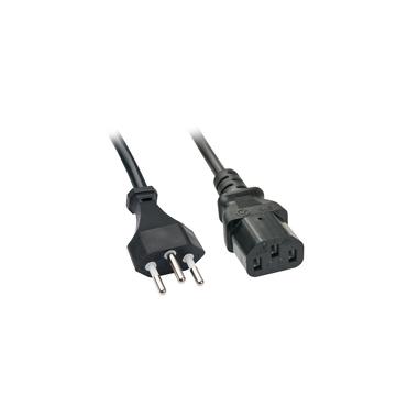 Lindy 30417 el-ledning Sort 2 m C13 forbinder
