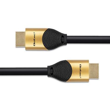 Qoltec GOLD - HDMI-kabel med Ethernet - 5 m