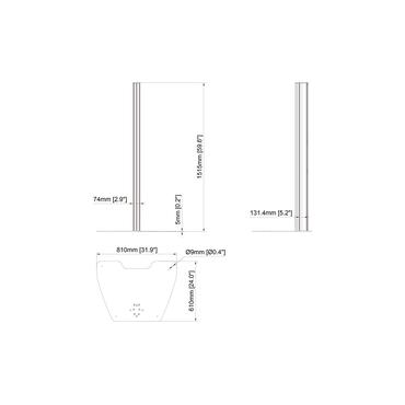 Multibrackets M Pro Series monteringskomponent