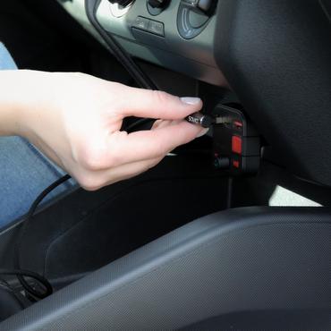 Savio TR-15 Transmiter FM z Bluetooth 87,6 - 107,9 MHz Bluetooth/USB Sort