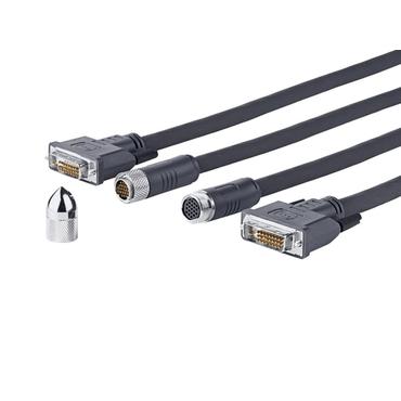 VivoLink Pro Cross Wall - DVI-kabel - 15 m